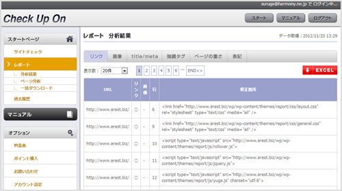 レポート　分析結果